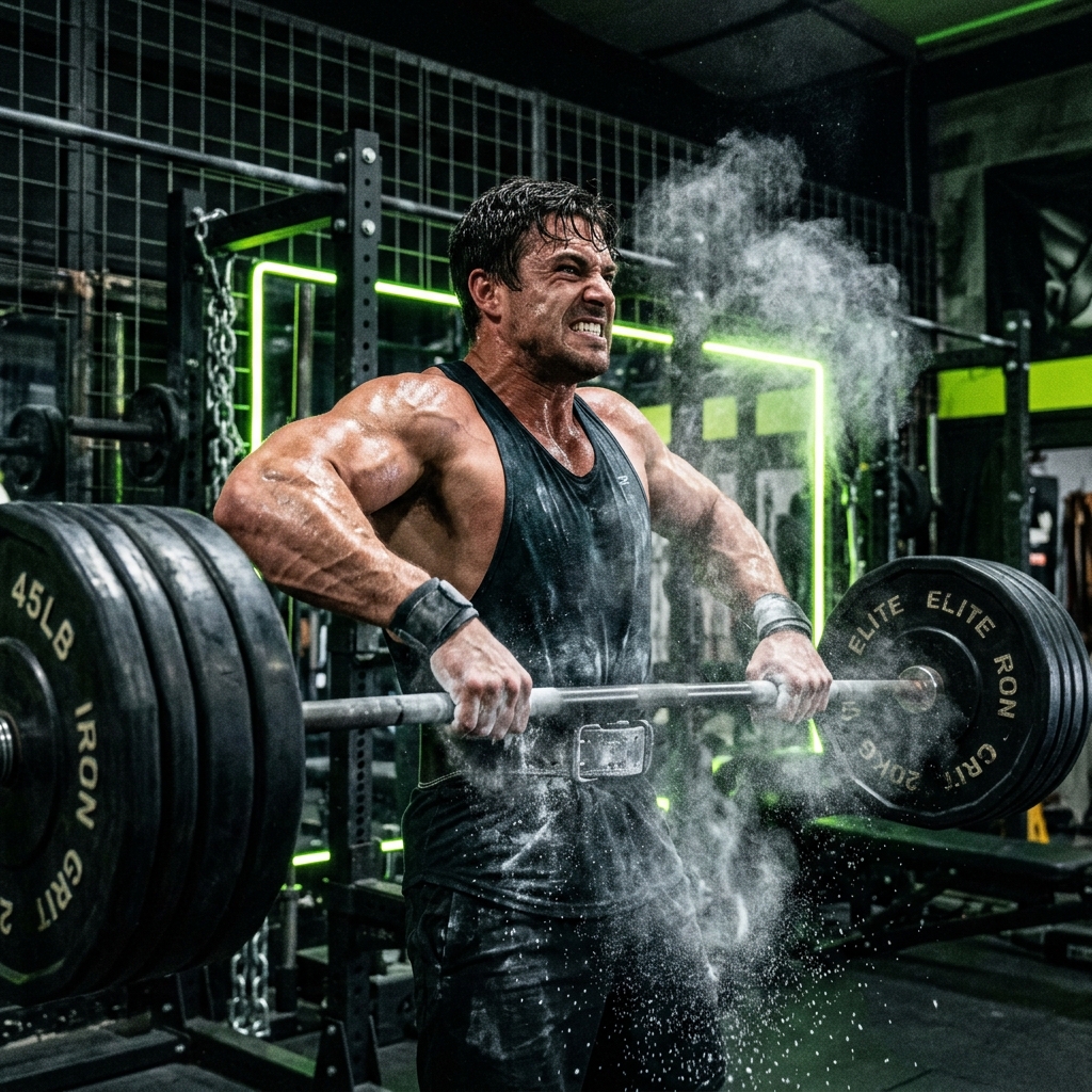 Elite deadlifting